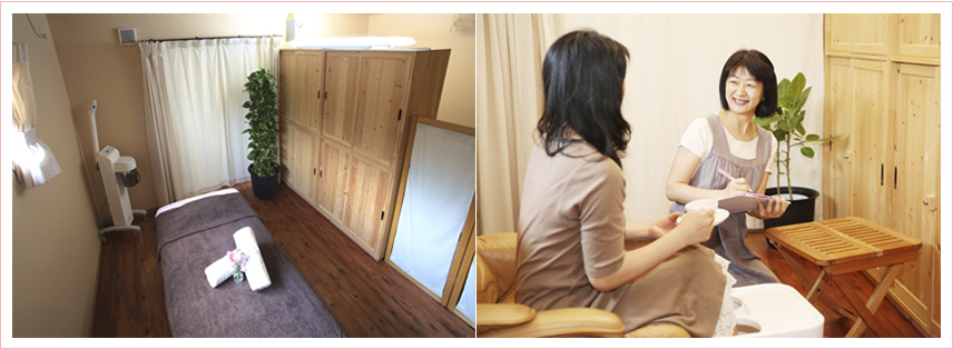 なごみ施術ルームヤカウンセリングの写真