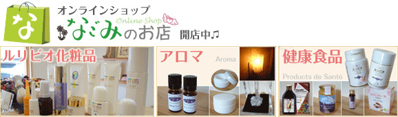 オンラインショップなごみのお店へ